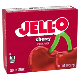 Jell-O Cherry Gelatin Dessert Mix