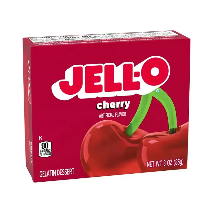 Jell-O Cherry Gelatin Dessert Mix