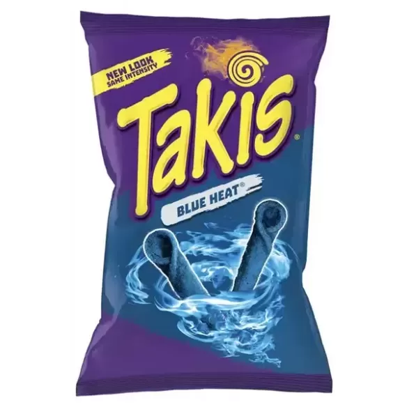 Takis Blue Heat Hot Chili Pepper Tortilla Chips