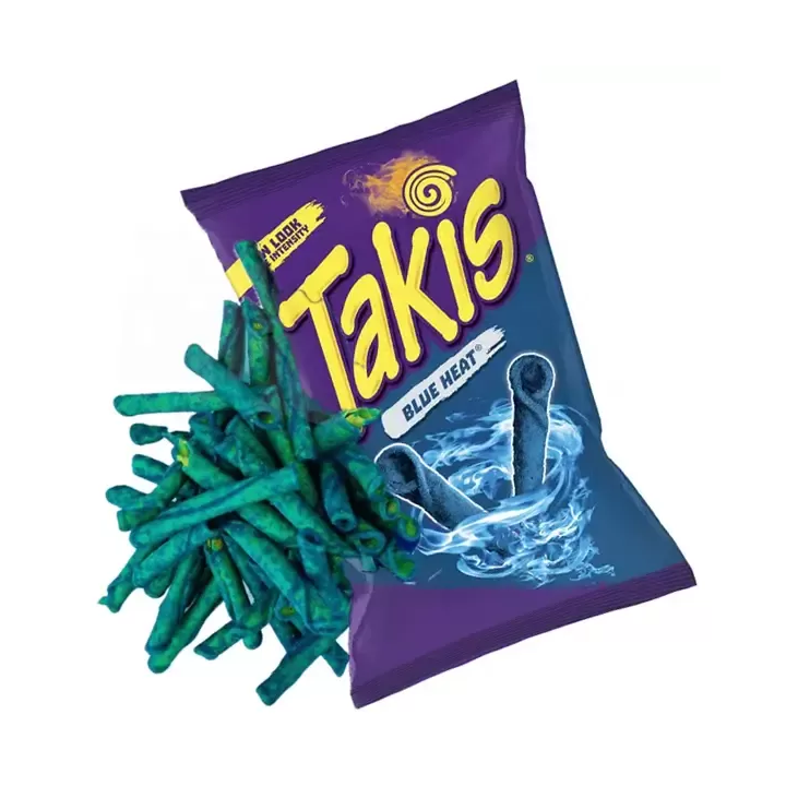 Takis Blue Heat Hot Chili Pepper Tortilla Chips