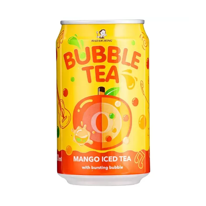 Madam Hong Bubble Tea Mango Iced Tea