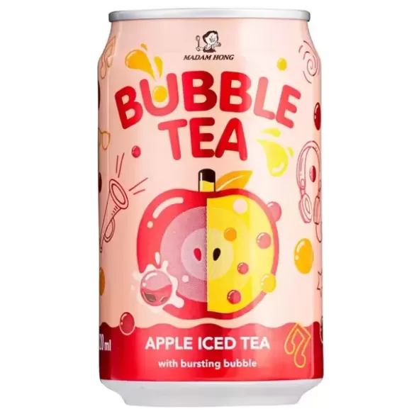 Madam Hong Bubble Tea Apple Iced Tea