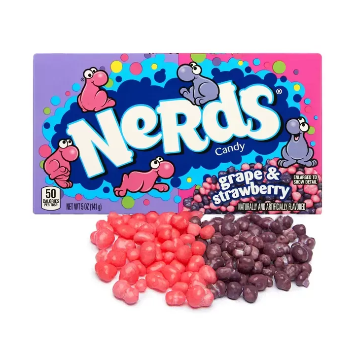 Nerds Grape & Strawberry Theater Box