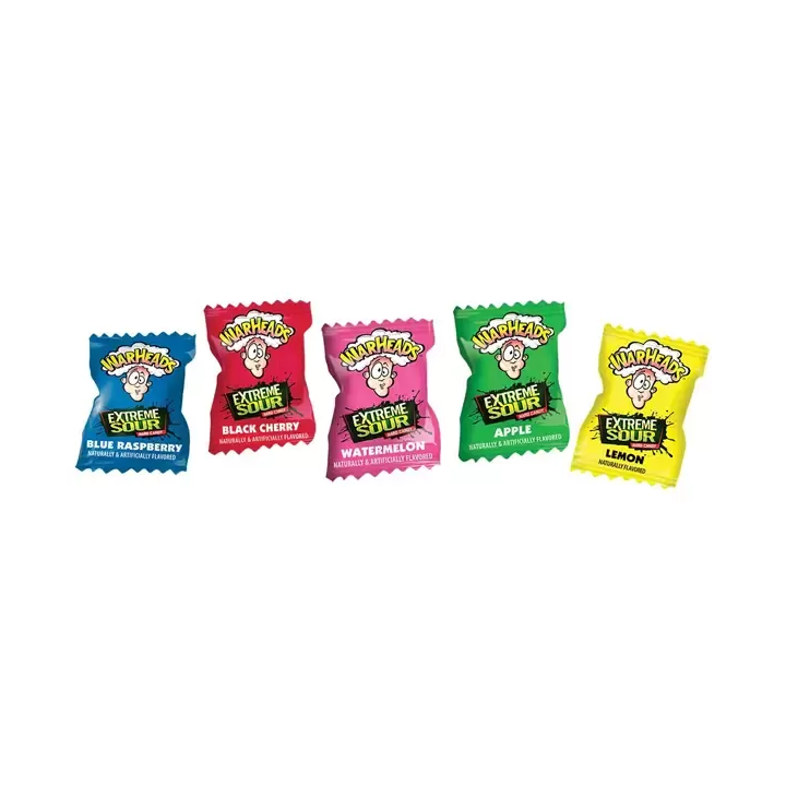 Warheads Extreme Sour Hard Candy Assorted Flavors