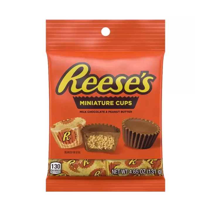 Reese's Miniature Cups Milk Chocolate & Peanut Butter