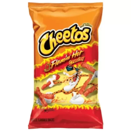 Cheetos Crunchy Flamin' Hot Cheese Flavored Snacks