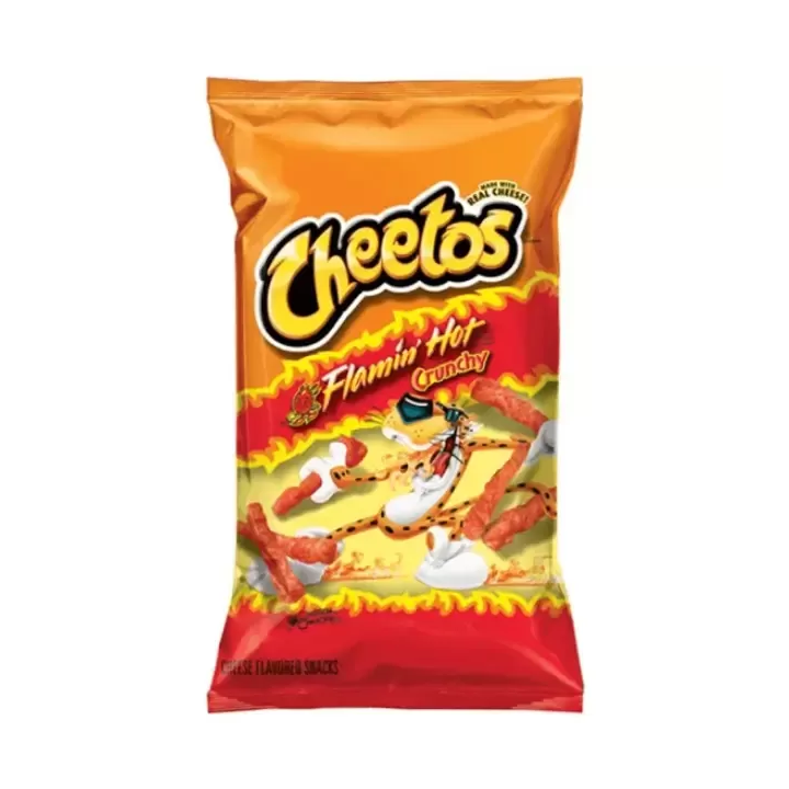 Cheetos Crunchy Flamin' Hot Cheese Flavored Snacks