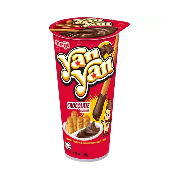 Meiji Yan Yan Creamy Chocolate Flavoured Dip Biscuit