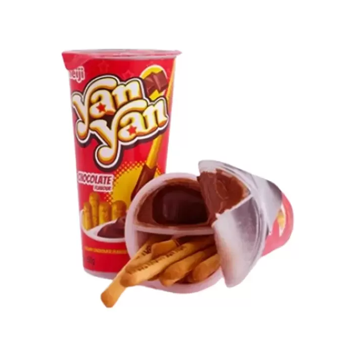 Meiji Yan Yan Creamy Chocolate Flavoured Dip Biscuit