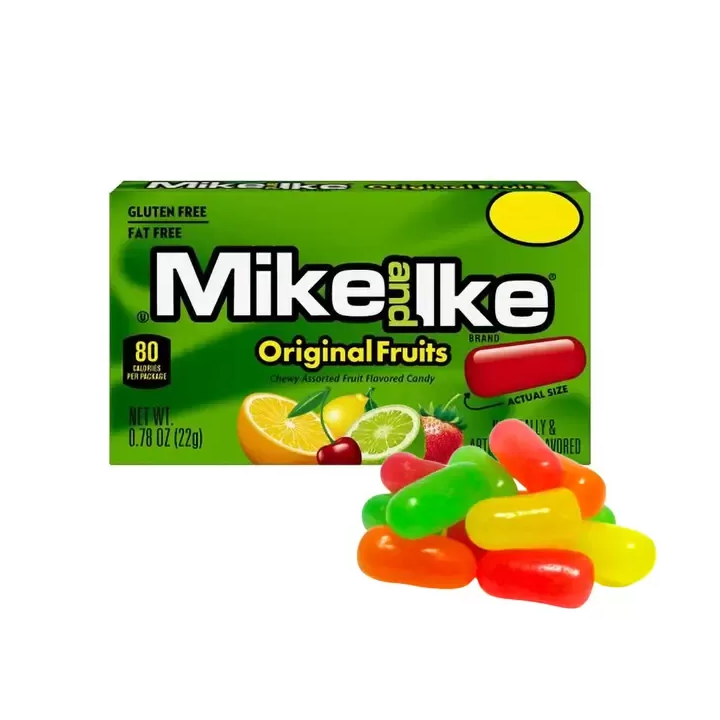 Mike and Ike Original Fruits Minis Flavoured Candy