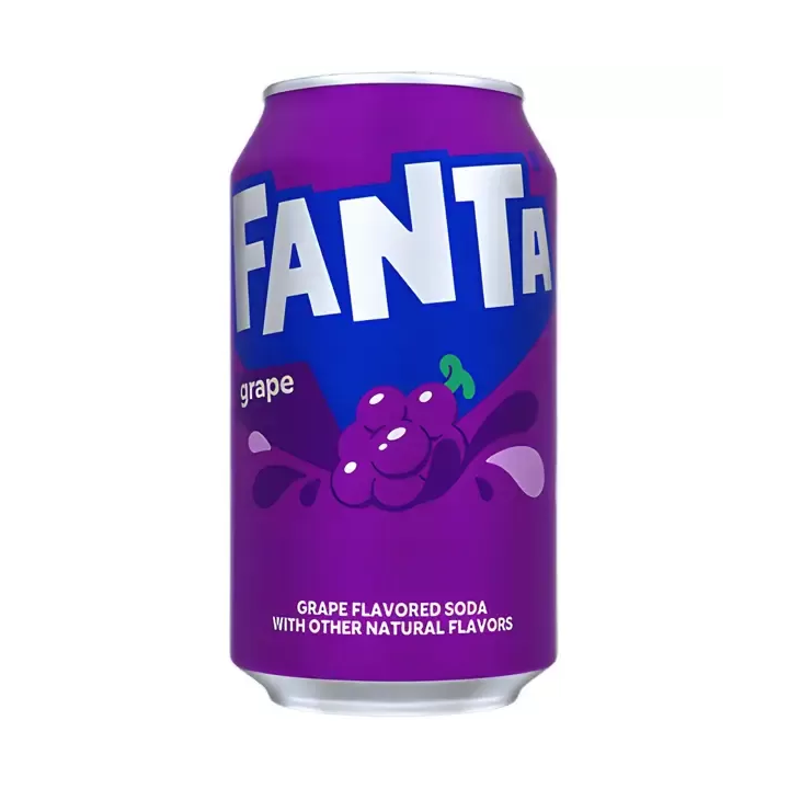 Fanta Grape Flavored Soda