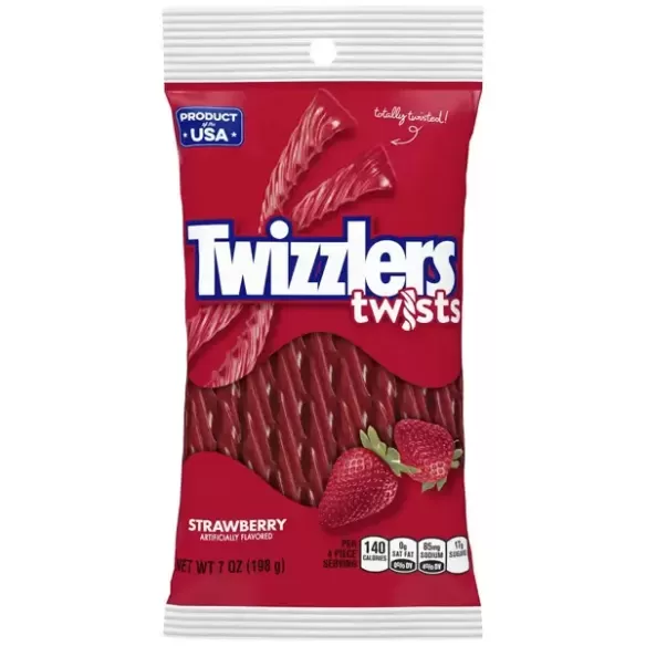 Twizzlers Strawberry Twists Flavored Candy