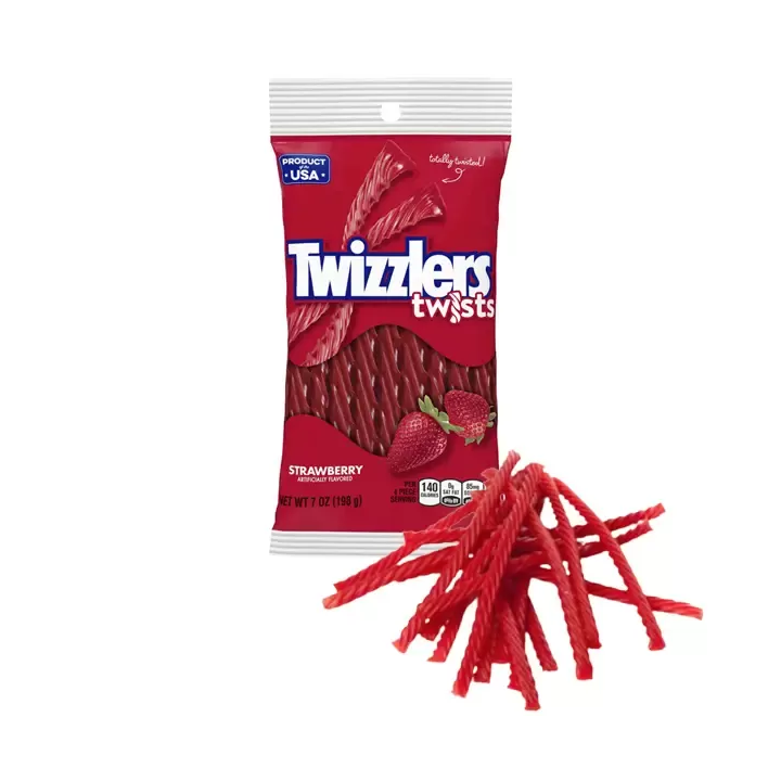 Twizzlers Strawberry Twists Flavored Candy