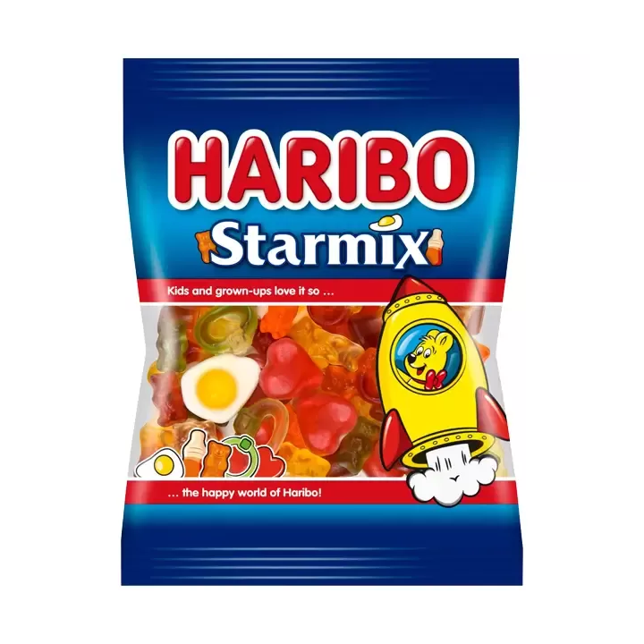 Haribo Starmix Sweets Bag Share Size