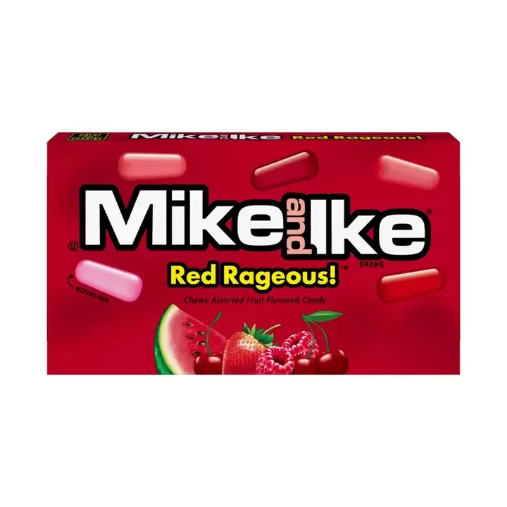 Mike and Ike Red Rageous Chewy Candy