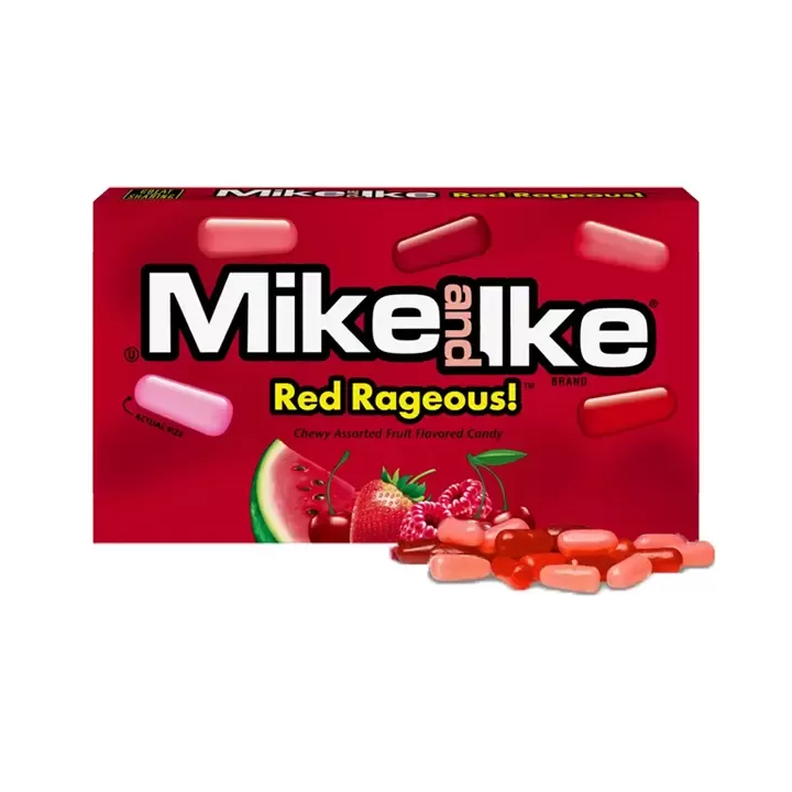 Mike and Ike Red Rageous Chewy Candy