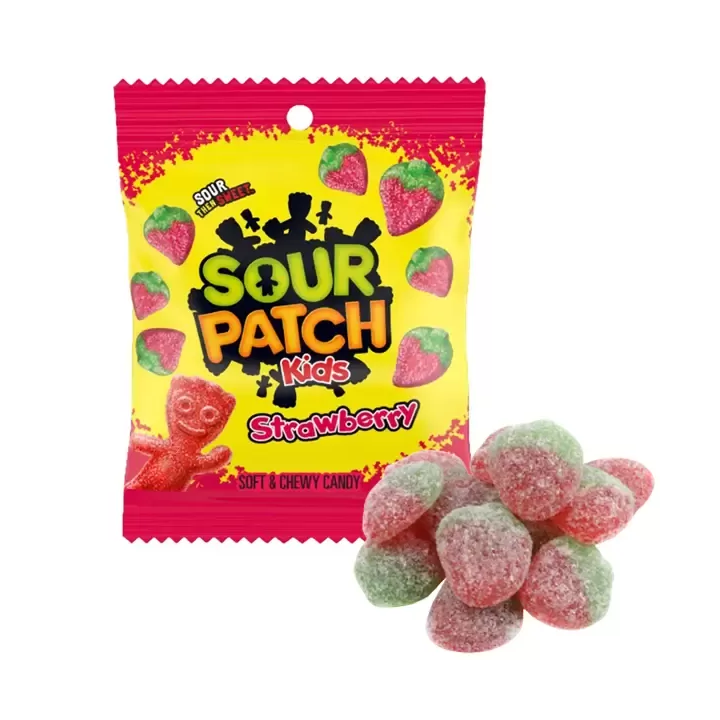 SOUR PATCH KIDS Strawberry Soft & Chewy Candy
