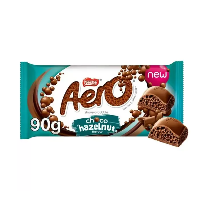 Aero Hazelnut Chocolate Sharing Bar