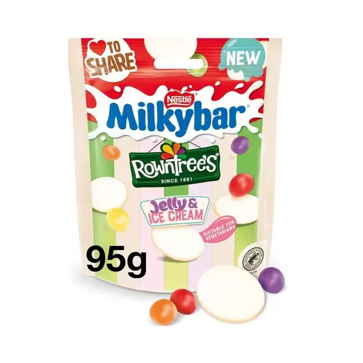 Nestle Milkybar Rowntree's Jelly & Ice Cream Share Bag