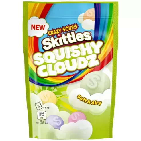 Skittles Squishy Cloudz Crazy Sours
