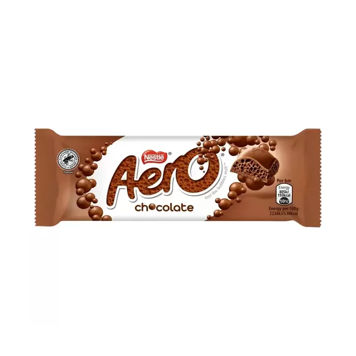 Aero Bubbly Milk Chocolate Bar