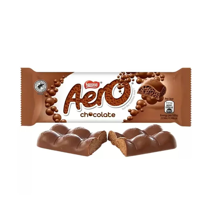 Aero Bubbly Milk Chocolate Bar