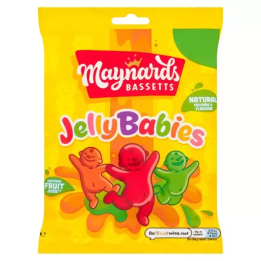 Maynards Bassetts Jelly Babies Sweets Bag