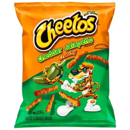 CHEETOS Crunchy Cheddar Jalapeño Cheese Flavored Snacks