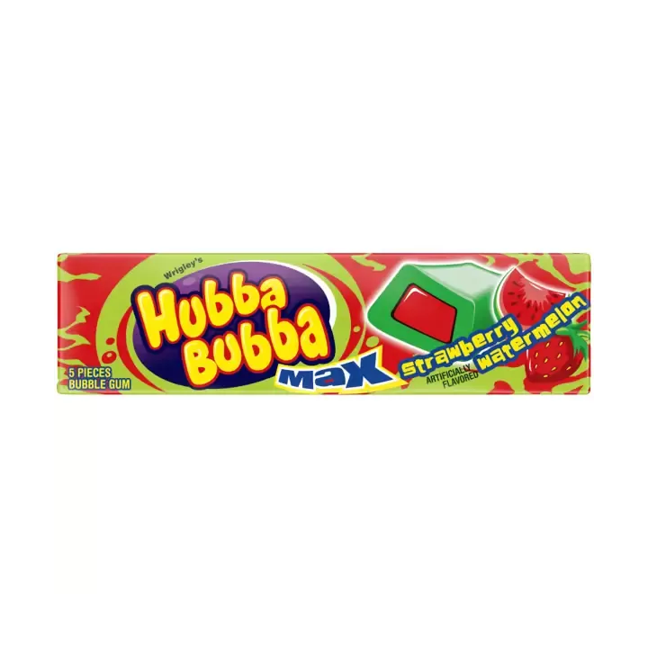 HUBBA BUBBA Max Strawberry Watermelon Bubble Gum