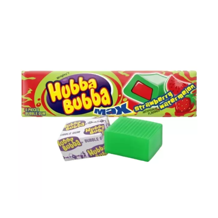 HUBBA BUBBA Max Strawberry Watermelon Bubble Gum