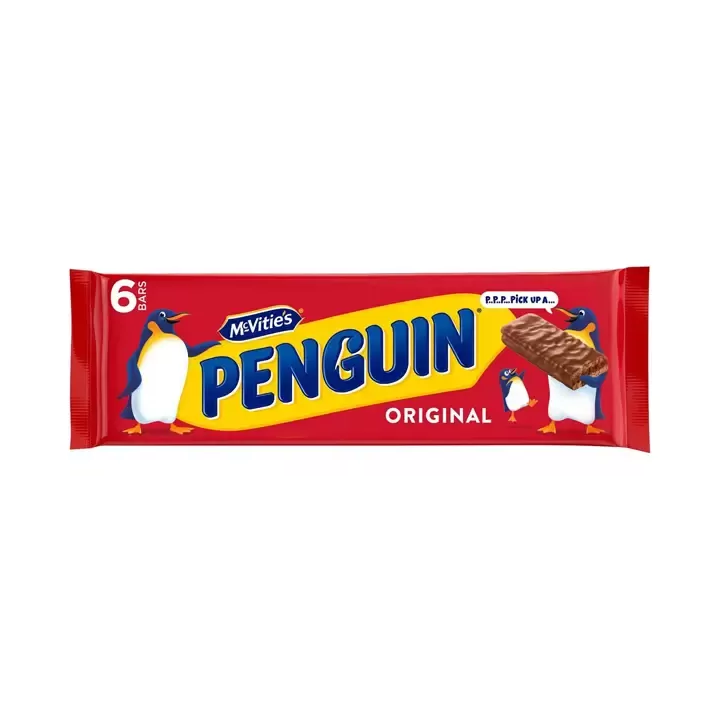 McVities Penguin Original Milk Chocolate Biscuit Bar