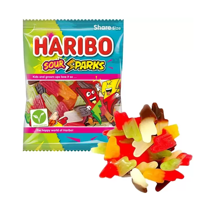 Haribo Sour Sparks Share Size