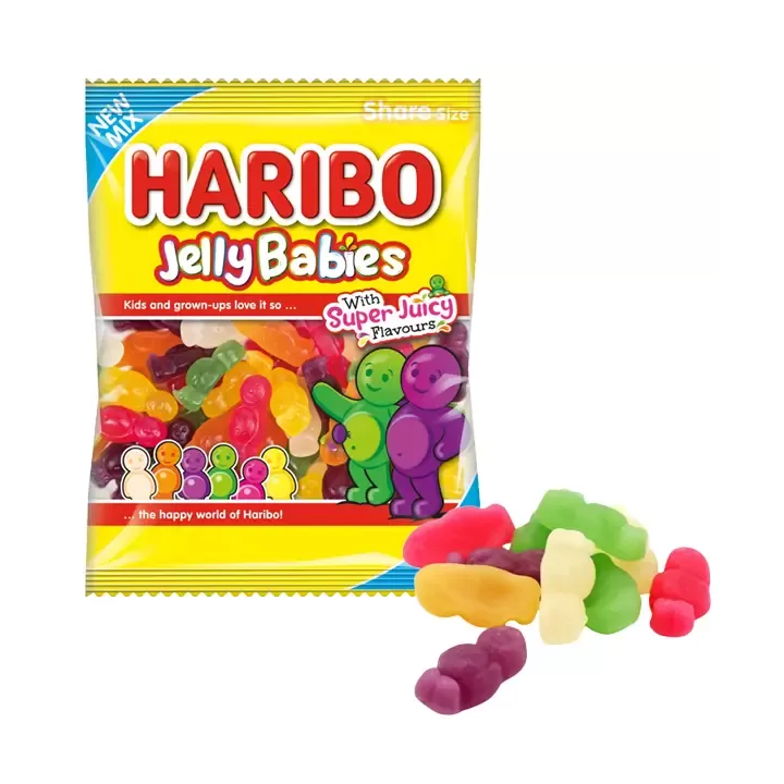 Haribo Jelly Babies Share Size