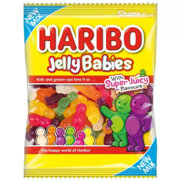 Haribo Jelly Babies Share Size