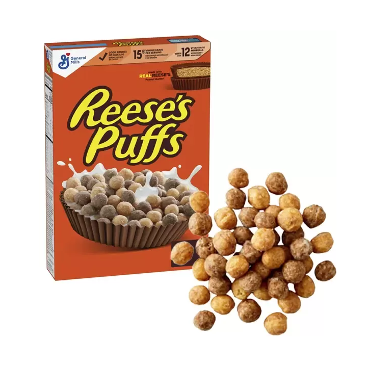 REESE's PUFFS Chocolatey Peanut Butter Breakfast Cereal