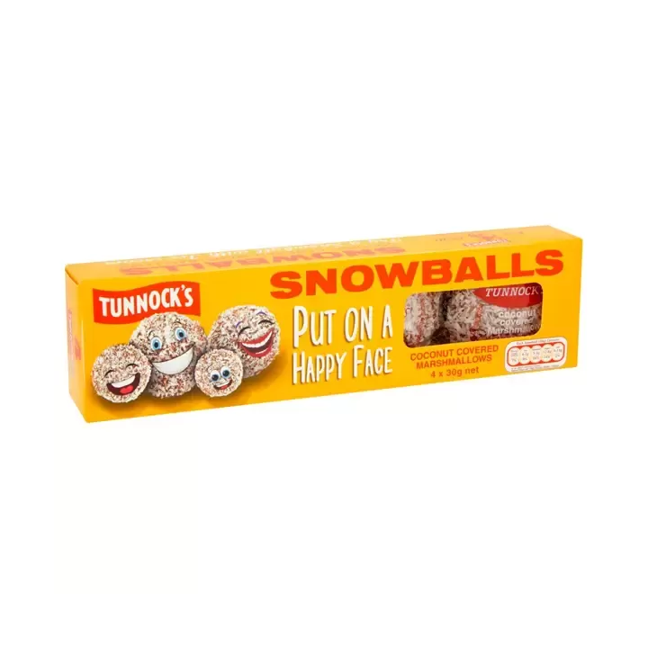 Tunnock's Snowballs Coconut Covered Marshmallows