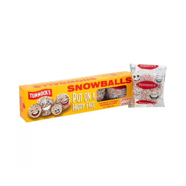 Tunnock's Snowballs Coconut Covered Marshmallows