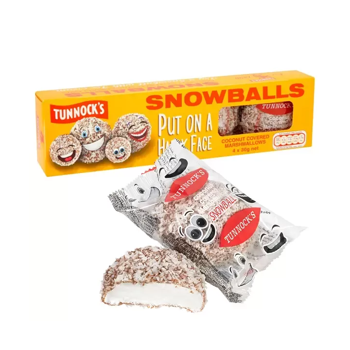 Tunnock's Snowballs Coconut Covered Marshmallows