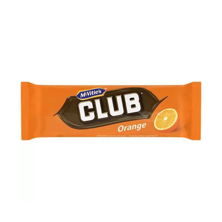 McVitie's Orange Club Chocolate Biscuit