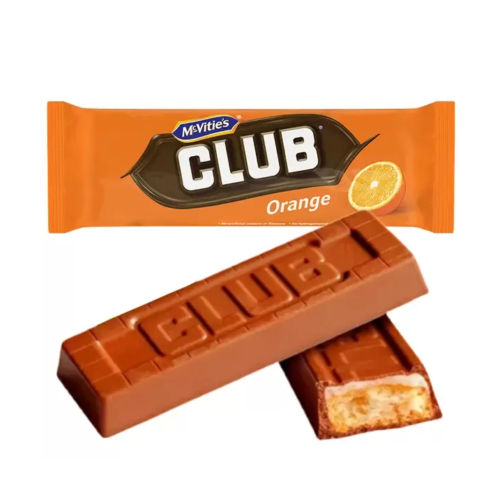 McVitie's Orange Club Chocolate Biscuit