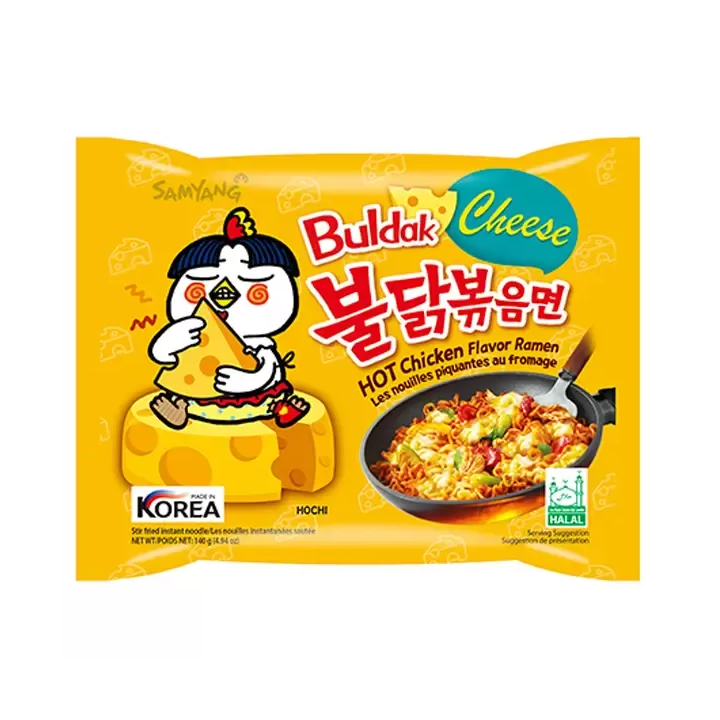 Samyang Buldak Cheese Hot Chicken Flavor Ramen