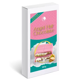 Angel Hair Chocolate Cotton Candy Chocolate Bar