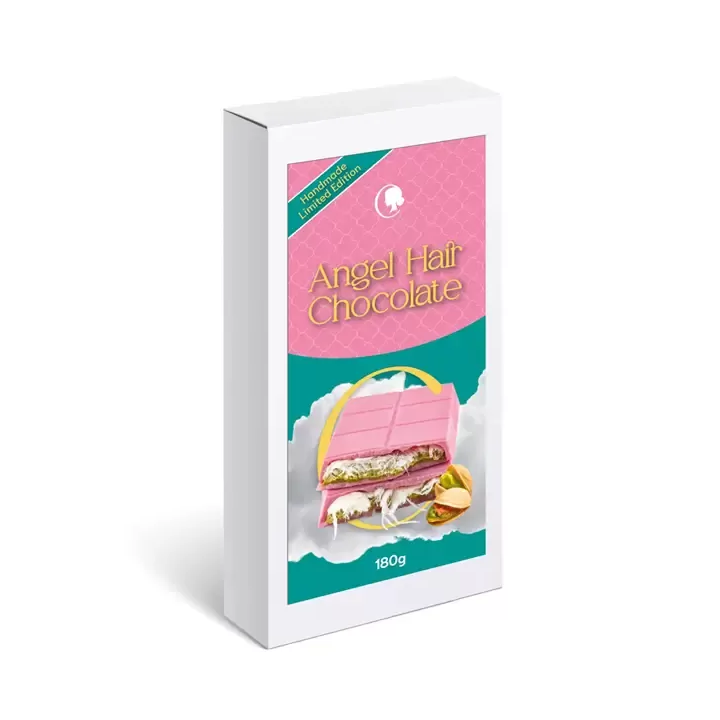 Angel Hair Chocolate Cotton Candy Chocolate Bar