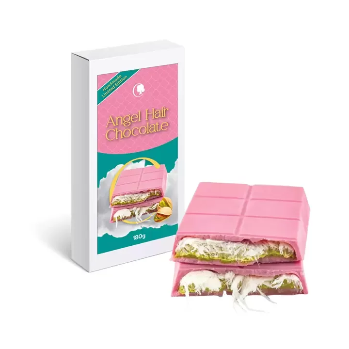 Angel Hair Chocolate Cotton Candy Chocolate Bar