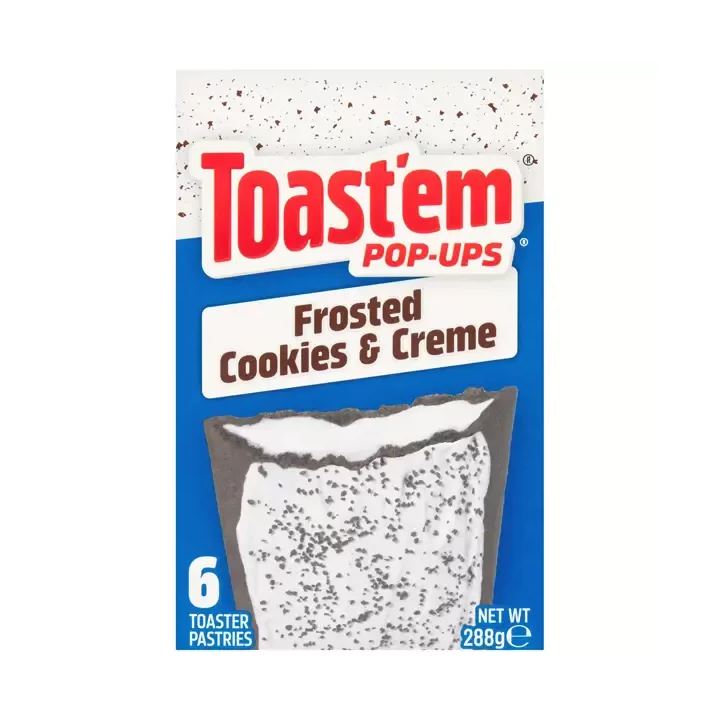 Toast'em Pop-Ups Frosted Cookie & Créme