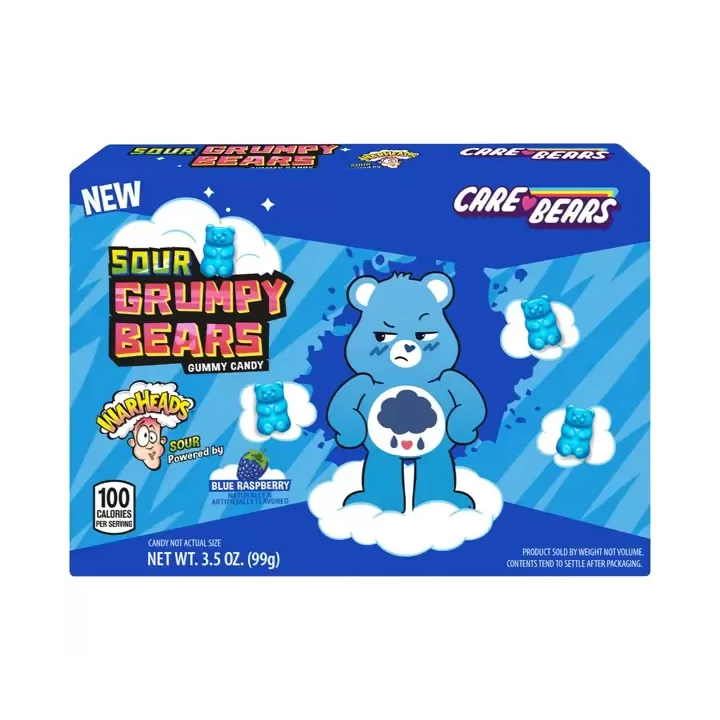 Warheads Care Bears Sour Grumpy Bears