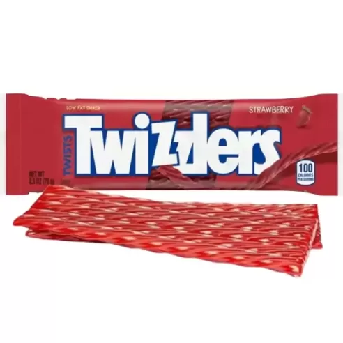 Twizzlers Strawberry Twists Flavored Licorice Candy