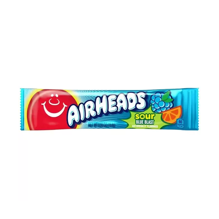 AirHeads Sour Blue Blast Flavor Bar