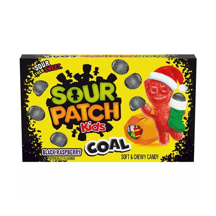 Sour Patch Kids Coal Black Raspberry Soft & Chewy Candy