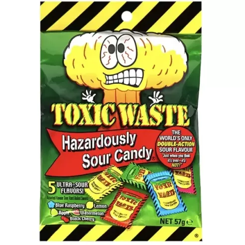 Toxic Waste Hazardously Sour Candy